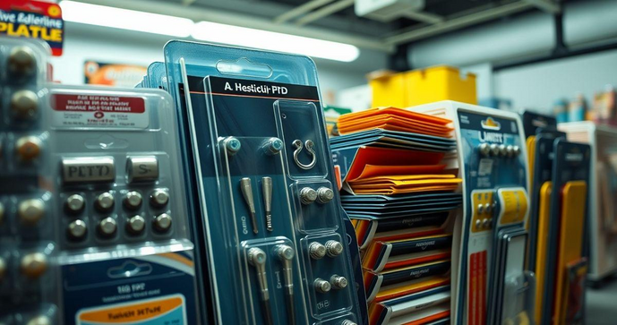 Blister articulado é a solução ideal para otimizar o armazenamento e a apresentação de produtos