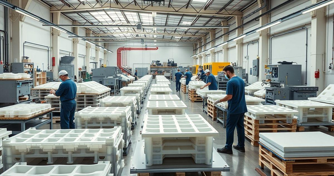 Como escolher o distribuidor de molde em vacuum forming perfeito para sua produção